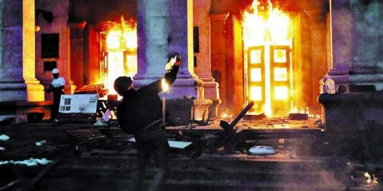 Se cumplieron 10 años de la masacre de Odesa (vídeo)