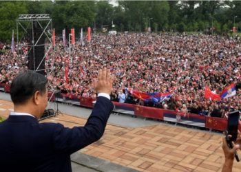 SERBIA. Una multitud recibe al presidente de China, ovacionado al recordar el 25 aniversario de los bombardeos de la OTAN