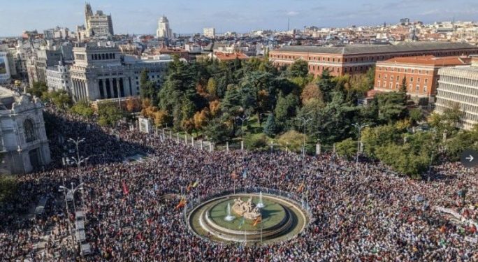 MADRID. Miles de personas en defensa de la sanidad pública
