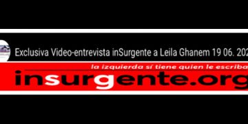 Exclusiva. Video-entrevista  inSurGente.org a Leila Ghanem. Antropóloga y comunista libanesa