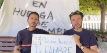 2 Bomberos, ya mas de 25 días en huelga de hambre para recuperar sus puestos del trabajo, ¡solidaridad!
