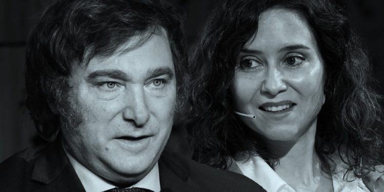 ARGENTINA. Entre fascistas anda la cosa: Díaz Ayuso condecorará en Madrid a Milei