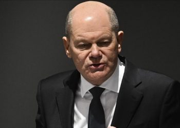 ALEMANIA. Solidarios con Palestina abuchean a Olaf Scholz