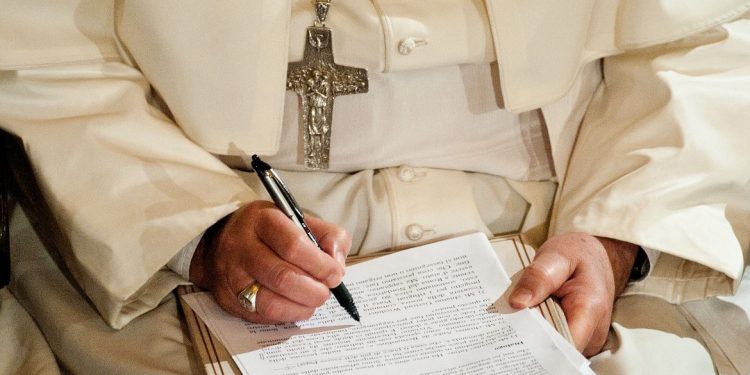 MARCELO COLUSSI. Discurso del Papa
