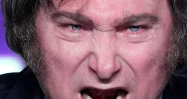 ARGENTINA. Se confirma que Milei además de ser de extrema derecha está en un estado mental deplorable