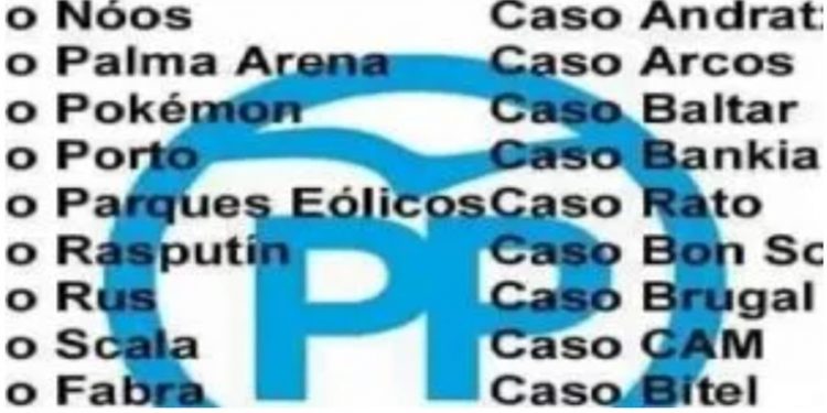 Si casualmente conoce a alguien del PP envíele este regalo-recordatorio