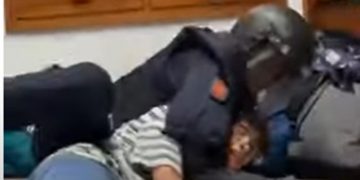 Violencia policial en la Universidad de Sevilla para desalojar a estudiantes solidarios con Palestina