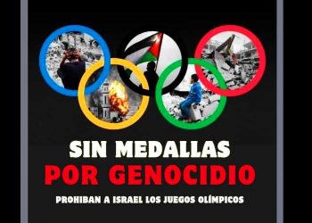NO a la participación de Israel en los Juegos Olímpicos de París (vídeo)