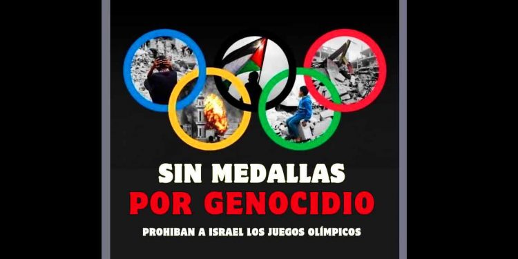 NO a la participación de Israel en los Juegos Olímpicos de París (vídeo)