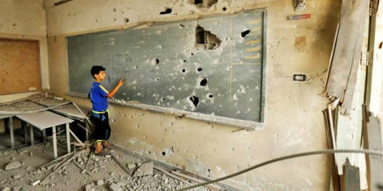 Escolasticidio israelí en Gaza: Alrededor de 10.000 alumnos y 400 profesores asesinados
