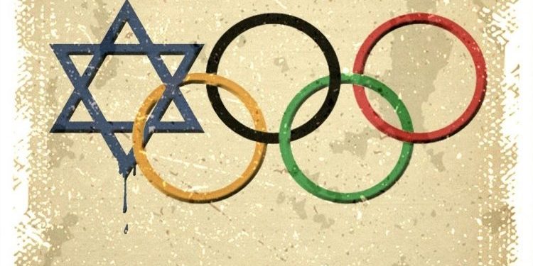 Fascismo puro: en el París olímpico no dejan enarbolar la bandera palestina