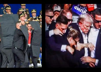 Observen la diferencia entre los servicios secretos yanquis y los de Venezuela Bolivariana (vídeo)