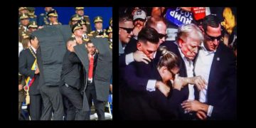 Observen la diferencia entre los servicios secretos yanquis y los de Venezuela Bolivariana (vídeo)