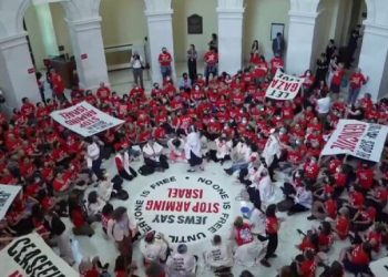 EE.UU. Más de 200 personas detenidas cuando protestaban contra la visita de Netanyahu al Capitolio