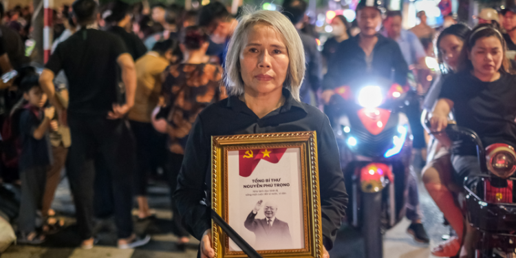 VIETNAM. Imágenes del funeral del líder comunista Nguyễn Phú Trọng