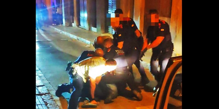 Los Mossos d’Esquadra reprimieron brutalmente durante un desahucio ilegal en Reus