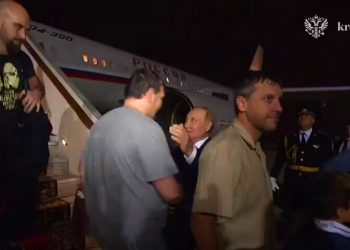 Putin recibió a Pablo González y a las otras personas liberadas que llegaron a Moscú