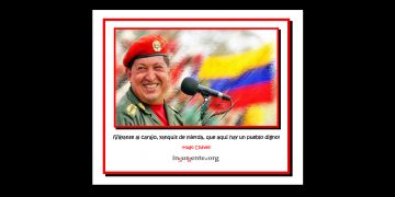 Hugo Chávez: “Váyanse al carajo, yanquis de mierda, que aquí hay un pueblo digno”
