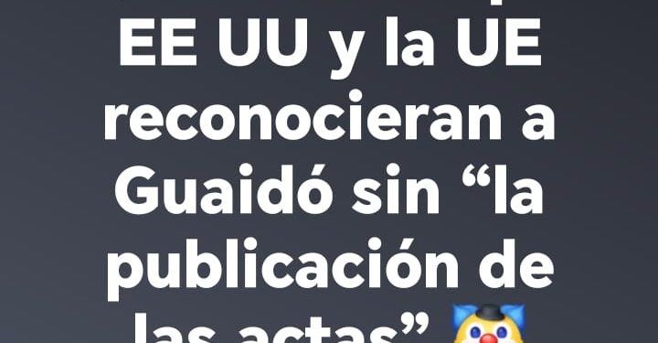 Estamos hasta… las actas