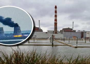 UCRANIA ataca la central nuclear de Zaporozhie