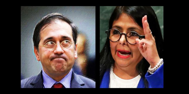 Albares mintió; Delcy Rodríguez le deja en evidencia