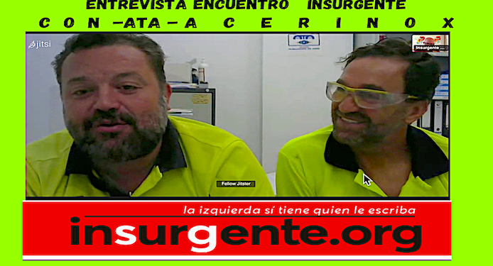 Entrevista-encuentro inSurGente con representantes de ATA ACERINOX tras una huelga ejemplar