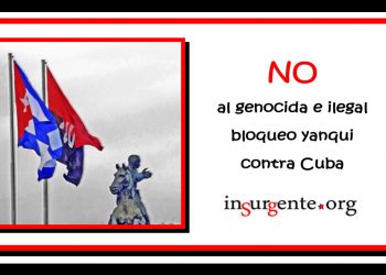 Para que luego nos digan que el bloqueo yanqui a Cuba es una excusa del Gobierno revolucionario