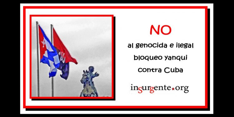 Para que luego nos digan que el bloqueo yanqui a Cuba es una excusa del Gobierno revolucionario