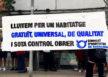 El Sindicato de Vivienda de Badalona se integra políticamente dentro de la estrategia del Proceso Socialista