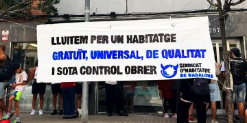 El Sindicato de Vivienda de Badalona se integra políticamente dentro de la estrategia del Proceso Socialista