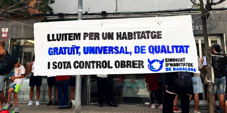 El Sindicato de Vivienda de Badalona se integra políticamente dentro de la estrategia del Proceso Socialista
