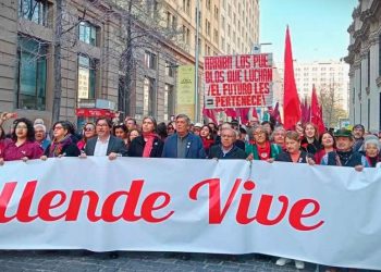 CHILE. La izquierda recordó a Allende