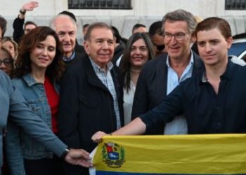 Tras la manifestación de venezolanos de extrema derecha en Madrid, Nicolás Maduro describió a Feijóo y Ayuso