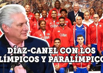 Desde la Presidencia: Díaz-Canel con los olímpicos y paralímpicos