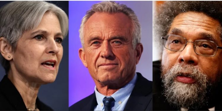 EE.UU, Los otros tres candidatos a presidente de los que la «democracia» yanqui ni habla