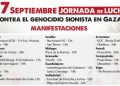 Hora y lugar de las manifestaciones por Palestina convocadas por el Sindicato de Estudiantes