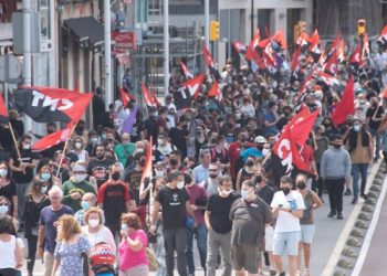 Las 6 de La Suiza movilizaron a Gijón