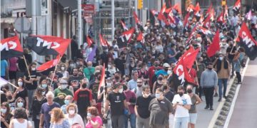 Las 6 de La Suiza movilizaron a Gijón