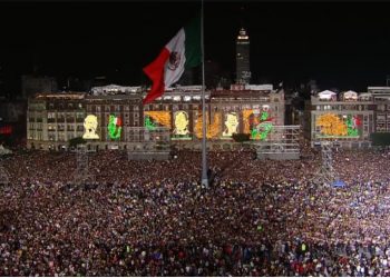 MÉXICO. Una multitud histórica despidió a López Obrador con un grito por la independencia contra el imperialismo español