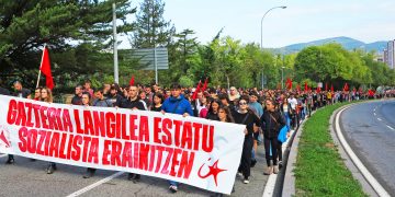 Organizado por GKS e IA, próximo a comenzar en Altsasu el Gazte Topagune Sozialista de este año