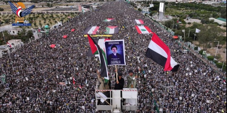 YEMEN. La mayor movilización del mundo en solidaridad con Palestina y Líbano: ¡2 millones de pesonas!