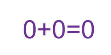 Cuando Sumar da igual a cero