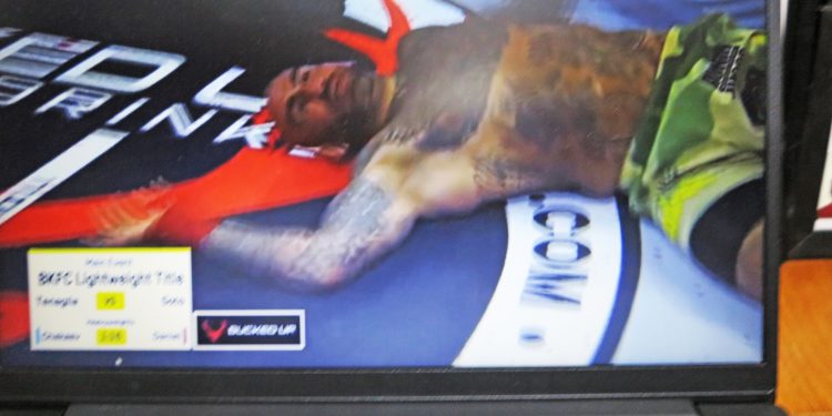 Un matón de Desokupa es noqueado en el ring por un boxeador checheno (vídeo)