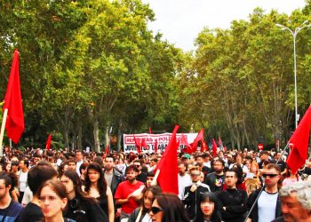 La otra cara de la manifestación por la vivienda de ayer en Madrid que los partidos del sistema y sus medios ocultan