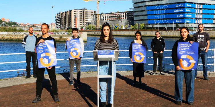 El Sindicato Socialista de Euskal Herria comienza una campaña contra el negocio de la vivienda
