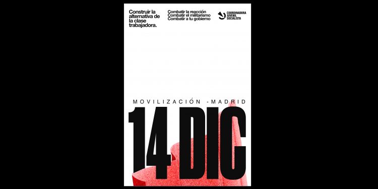 La CJS convoca movilización en Madrid para “construir la alternativa de la clase trabajadora”