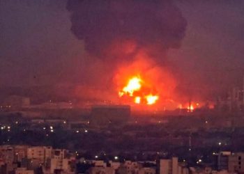 IRÁN repele un ataque aéreo con misiles de Israel sobre la capital Teherán