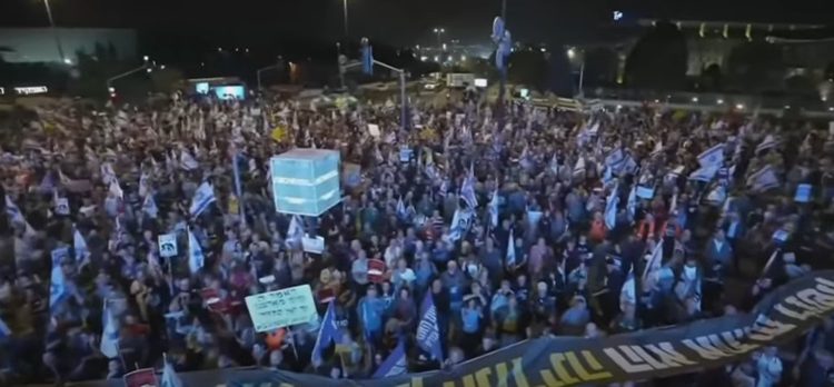 ISRAEL. Miles de personas se manifiestan en Jerusalem en contra del gobierno