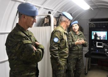 Los 655 bravos soldados españoles en el Líbano corrieron raudos a refugiarse en un bunker mientras Israel atacaba