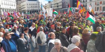 Imágenes de la Marcha a Madrid en defensa del sistema público de pensiones